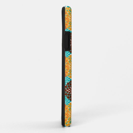 Gevlekte cirkels Case-Mate iPhone case (Achterkant/rechts)