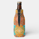 Gevlekte cirkels flesjeskoeler (Fles Achterkant)