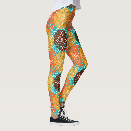 Gevlekte cirkels leggings (Rechts)