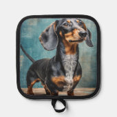 Gevlekte-dachshond Pannenlap (Voorkant)
