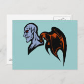 gevlekte demon briefkaart (Voorkant / Achterkant)