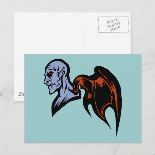 gevlekte demon briefkaart (Voorkant / Achterkant)