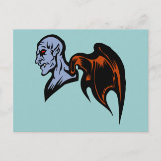 gevlekte demon briefkaart