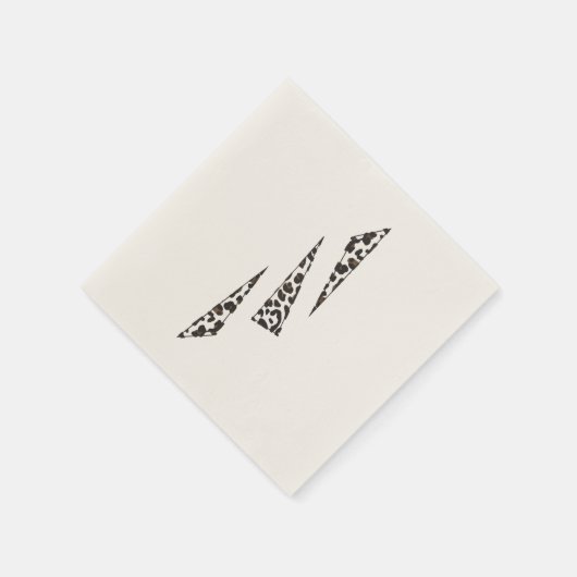 Gevlekte driehoeken papieren servetten (Hoek)