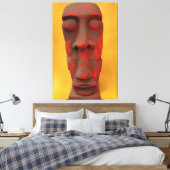 Gevlekte Dromer Canvas Afdruk (Insitu (Slaapkamer))