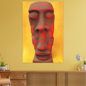 Gevlekte Dromer Canvas Afdruk (Insitu (Woonkamer))