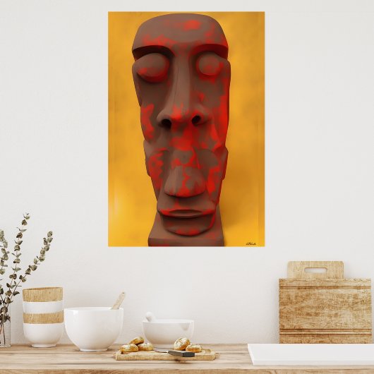 gevlekte dromer poster (Keuken)