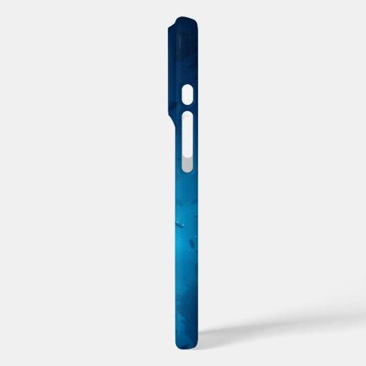 Gevlekte Eagle Ray iPhone Case (Achterkant / Links)