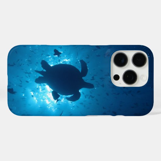 Gevlekte Eagle Ray iPhone Case (Achterkant (horizontaal))
