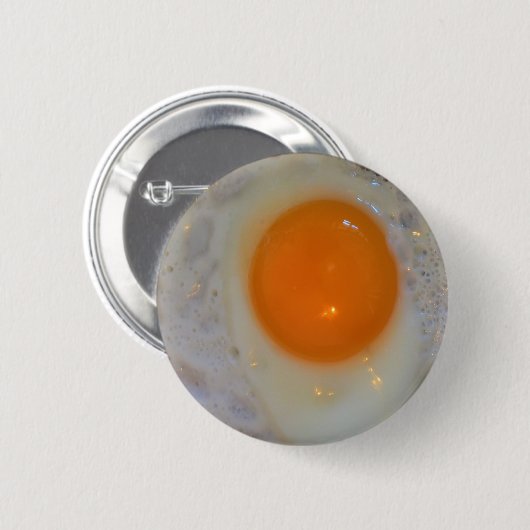 Gevlekte eieren ronde button 5,7 cm (Voorkant /achterkant)