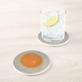 Gevlekte eieren zandsteen onderzetter (Zijkant)