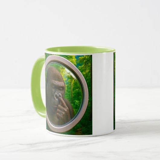 Gevlekte gorilla mok (Voorkant links)