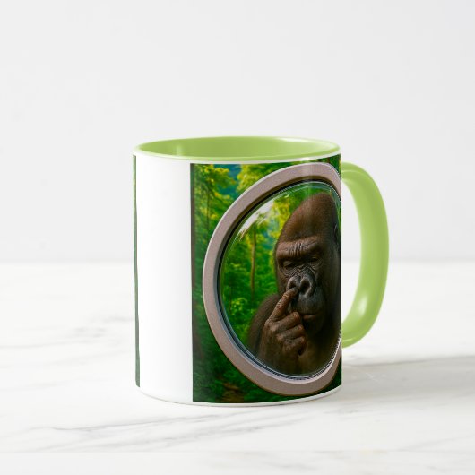 Gevlekte gorilla mok (Voorkant rechts)