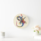 Gevlekte hagedis ronde klok (Huis)