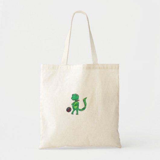 gevlekte hagedis tote bag (Voorkant)
