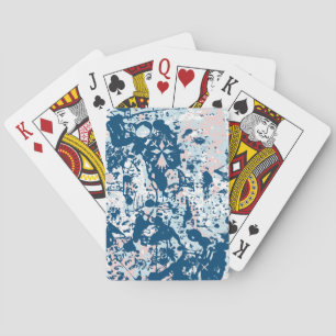 Gevlekte hermelijn pokerkaarten