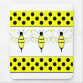 gevlekte hommel-muizenpad muismat (Voorkant)