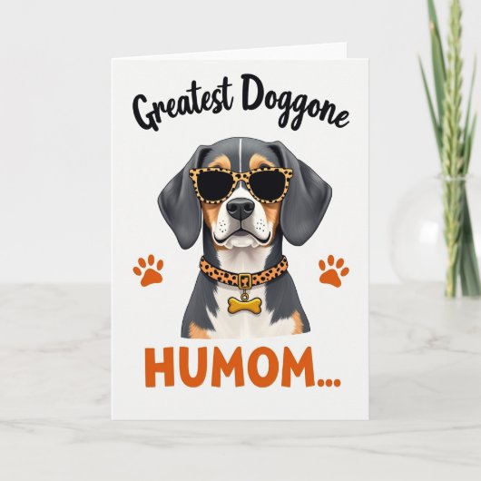 Gevlekte Hond Koele Kaart (Voorkant)