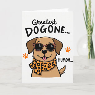 Gevlekte Hond Sjaal Huisdierkaart Kaart