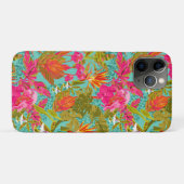 Gevlekte Hothouse Tropische Bloem iPhone hoes (Achterkant (horizontaal))