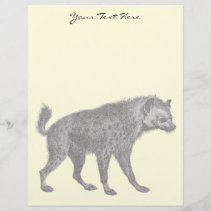 Gevlekte Hyena Letterhead