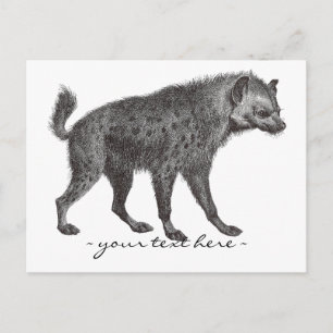 Gevlekte Hyena Post Kaart
