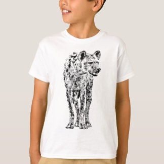 Gevlekte Hyena Wildlife voor Hyena Fans T-shirt
