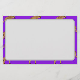 Gevlekte hyena's briefpapier