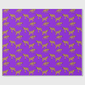 Gevlekte hyena's cadeaupapier (Vlak)