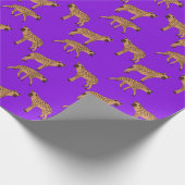 Gevlekte hyena's cadeaupapier (Hoek)
