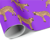 Gevlekte hyena's cadeaupapier (Rol Hoek)