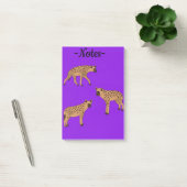 Gevlekte hyena's post-it® notes (Kantoor)