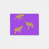 Gevlekte hyena's post-it® notes (Voorkant)