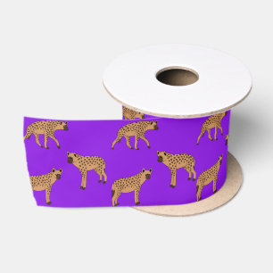 Gevlekte Hyena's Satijnen Lint