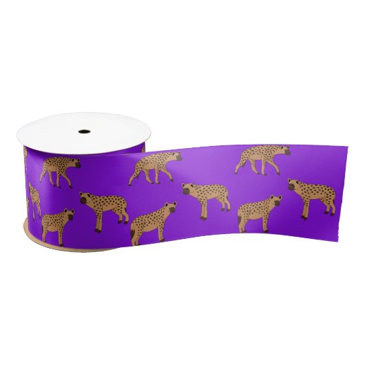 Gevlekte Hyena's Satijnen Lint (Spoel)