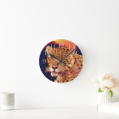 Gevlekte Jaguar Big Cat Wildlife Muur Klok (Huis)