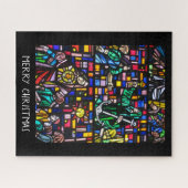 gevlekte kerst legpuzzel (Horizontaal)