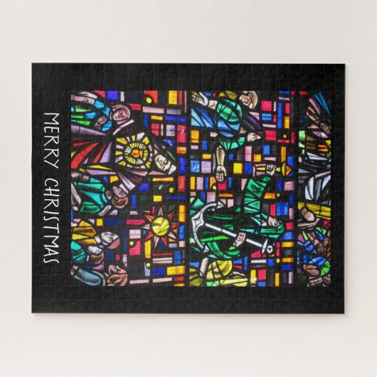 gevlekte kerst legpuzzel (Horizontaal)