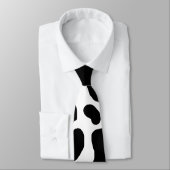 Gevlekte Koe Print, Koe, Dierenbont Stropdas (Gebonden)