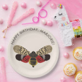 Gevlekte lantaarnvlieg Bug gepersonaliseerde parti Papieren Bordje (Feest)
