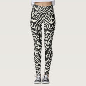 gevlekte leggings (Voorkant)