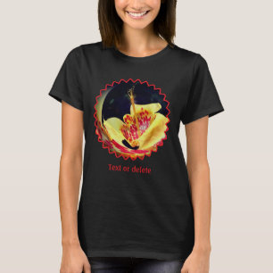 Gevlekte lelie Bloemige Abstract Persoonlijk T-shirt