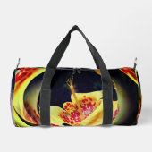 Gevlekte Lily Bloemen Abstracte Kunst Gepersonalis Plunjezak (Achterkant)