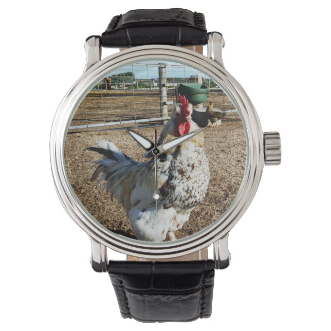 **"Gevlekte majesteit: de gespikkelde Boerderijen  Horloge (Voorkant)