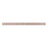 Gevlekte Mocha Mousse Kleur A47B67 Satijnen Lint (Voorkant)