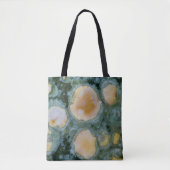 Gevlekte Oceaan Jasper Tote Bag (Voorkant)