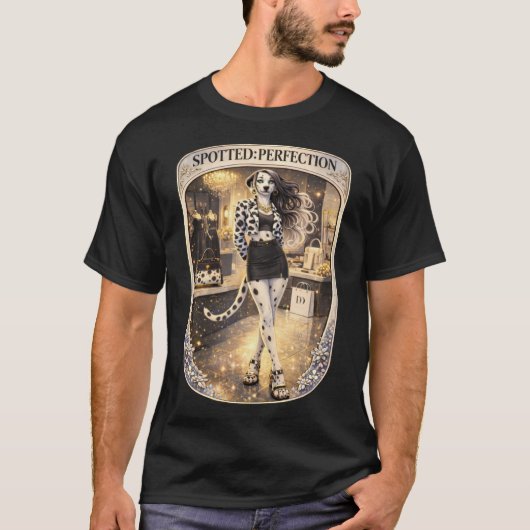 Gevlekte Perfectie T-shirt (Voorkant)