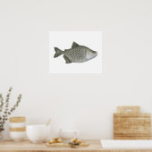 Gevlekte Piranha Poster (Keuken)