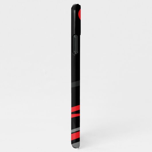 Gevlekte romp iPhone hoesje (Rechterkant)