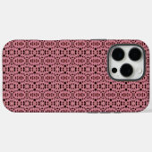 gevlekte roze ovaal Case-Mate iPhone case (Achterkant (horizontaal))